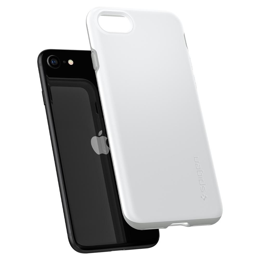 etui Spigen Thin Fit Pro białe Apple iPhone 7 / 8 etui Spigen Thin Fit Pro białe Apple iPhone 7 / 8