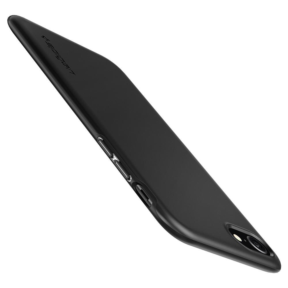 etui Spigen Thin Fit Pro Czarne Apple iPhone SE 2020 / 9
