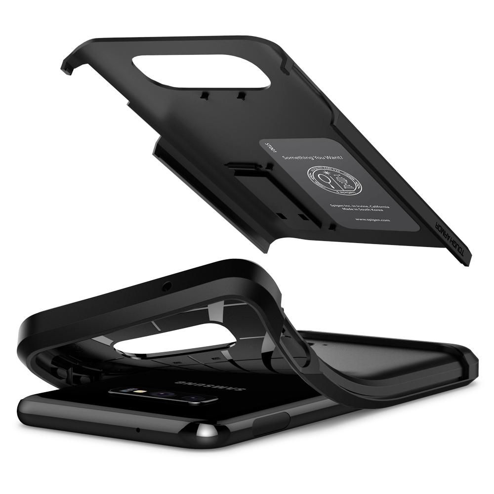 etui Spigen Tough Armor Czarne Samsung Galaxy S10e / 3 etui Spigen Tough Armor Czarne Samsung Galaxy S10e / 3