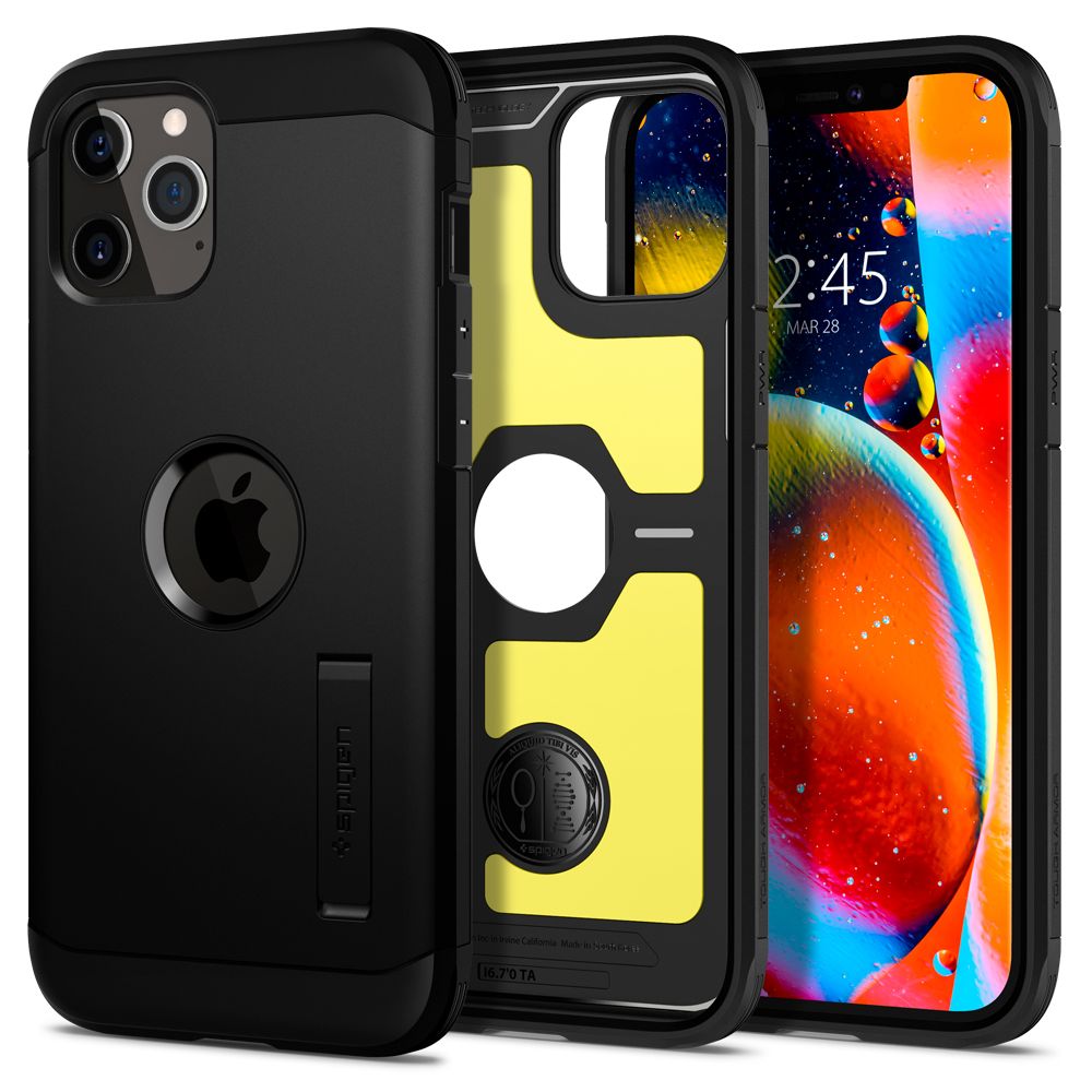 etui Spigen Tough Armor Czarne Apple iPhone 12 Pro etui Spigen Tough Armor Czarne Apple iPhone 12 Pro
