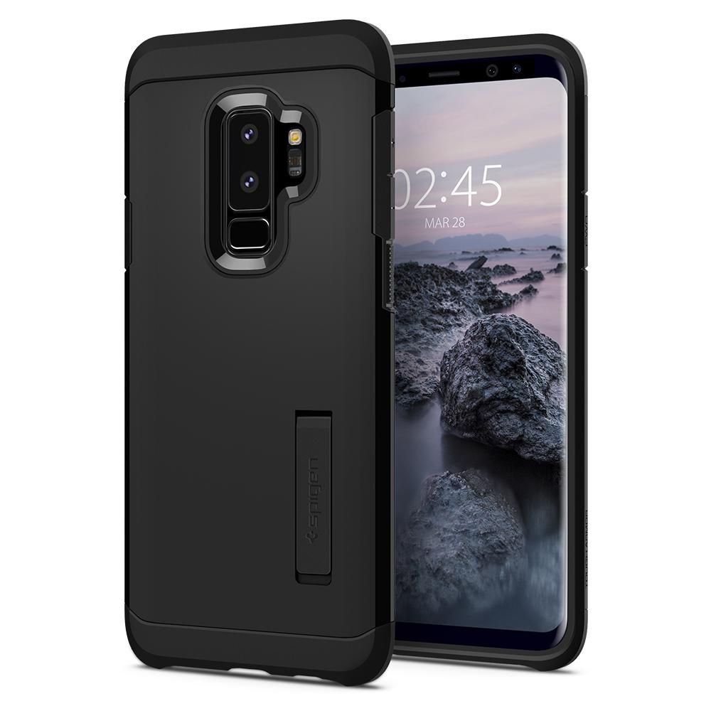 etui Spigen Tough Armor Czarne Samsung Galaxy S9 Plus