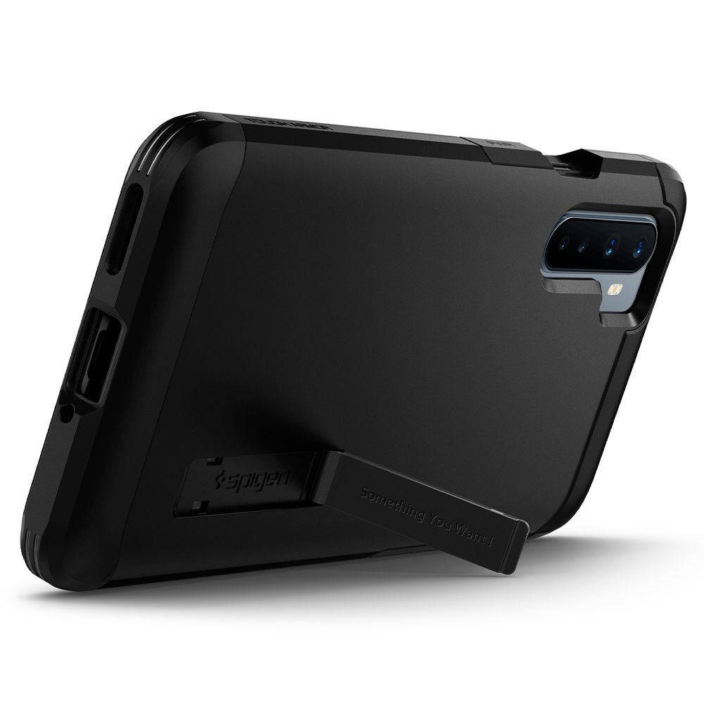 etui Spigen Tough Armor Czarne OnePlus Nord / 6