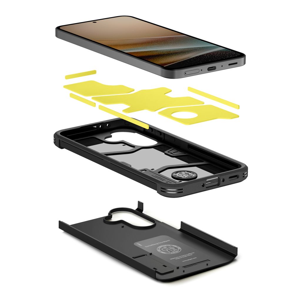 etui Spigen Tough Armor czarne Samsung Galaxy A37 5G / 6