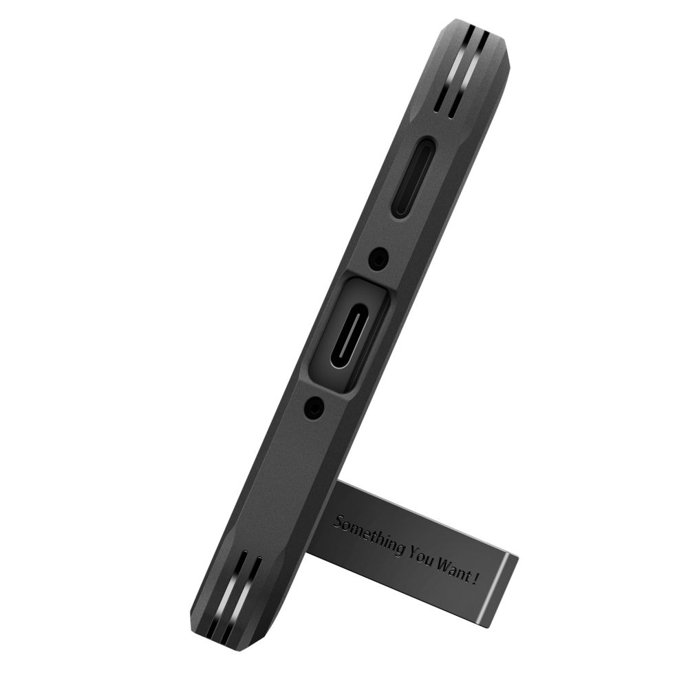etui Spigen Tough Armor czarne Samsung Galaxy A37 5G / 7