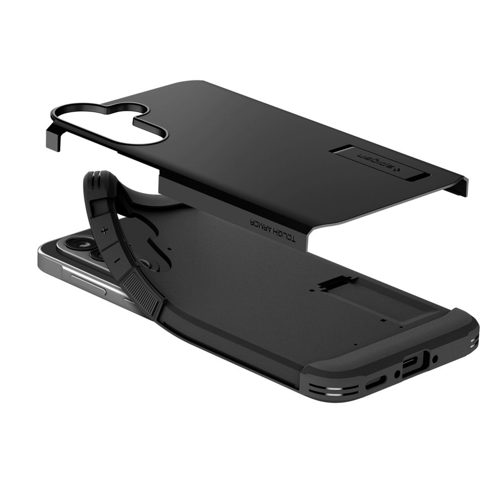 etui Spigen Tough Armor czarne Samsung Galaxy A37 5G / 9