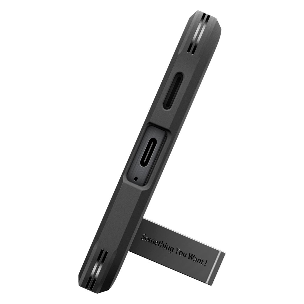 etui Spigen Tough Armor czarne Samsung Galaxy A57 5G / 7
