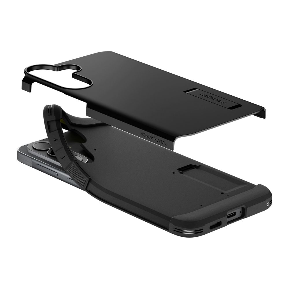 etui Spigen Tough Armor czarne Samsung Galaxy A57 5G / 9