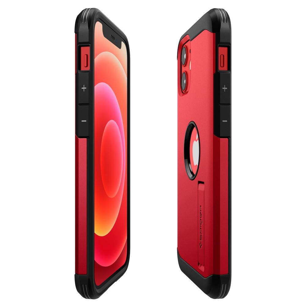 etui Spigen Tough Armor czerwone Apple iPhone 12 Mini / 6