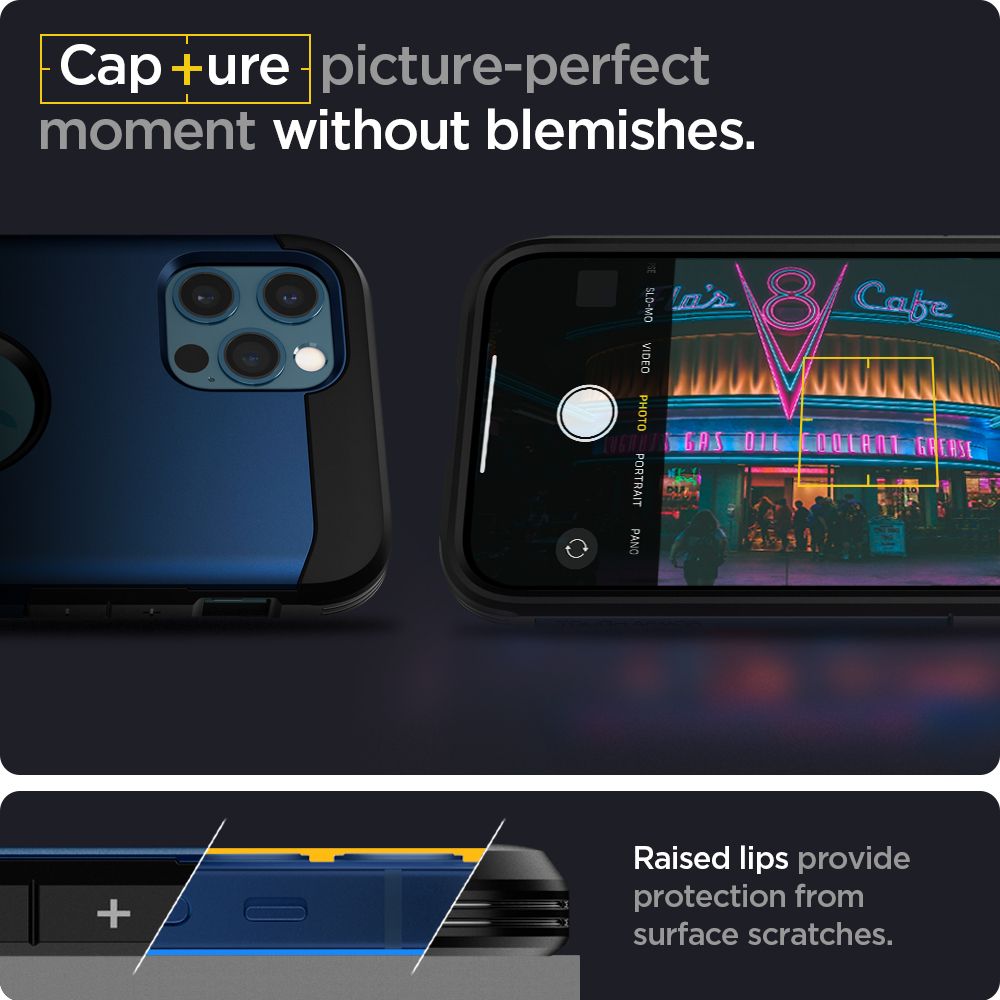 etui Spigen Tough Armor Granatowe Apple iPhone 12 Pro / 11