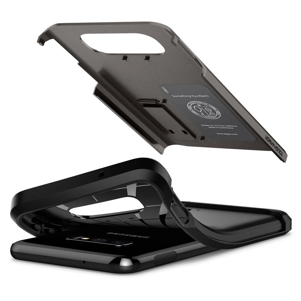 etui Spigen Tough Armor Gunmetal Samsung Galaxy S10e / 3 etui Spigen Tough Armor Gunmetal Samsung Galaxy S10e / 3