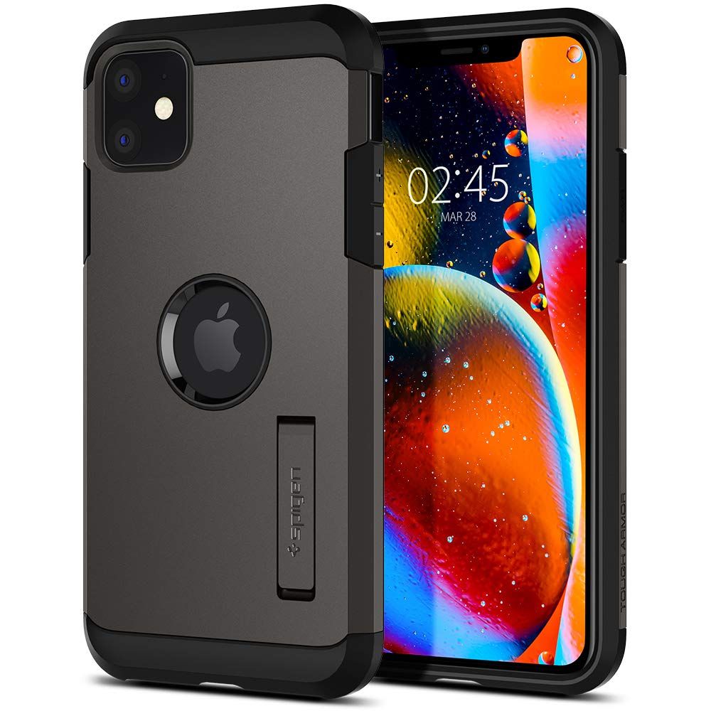 etui Spigen Tough Armor Gunmetal Apple iPhone 11