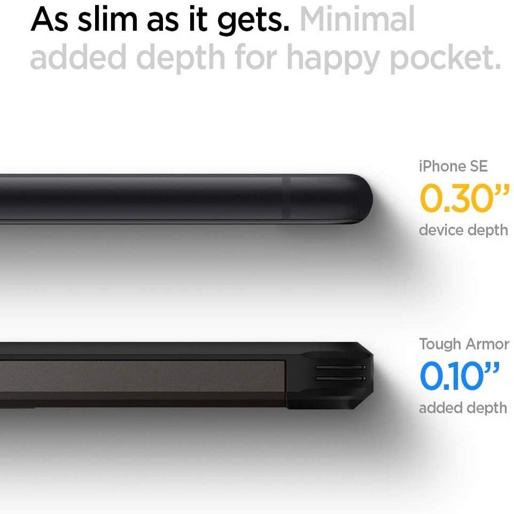 etui Spigen Tough Armor Gunmetal Apple iPhone SE 2020 / 2