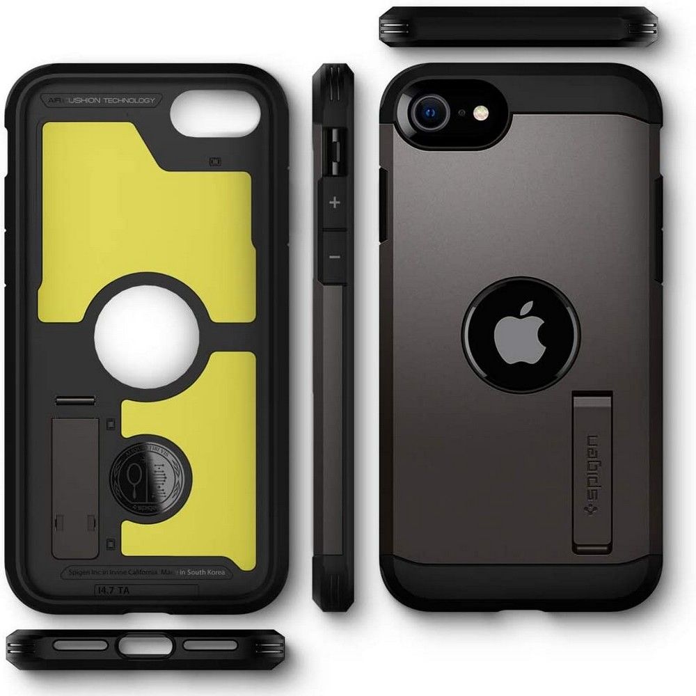 etui Spigen Tough Armor Gunmetal Apple iPhone SE 2020 / 5