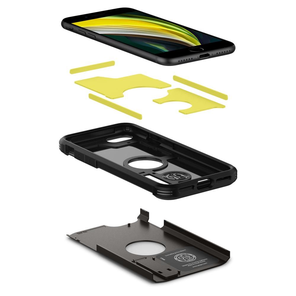 etui Spigen Tough Armor Gunmetal Apple iPhone SE 2020 / 8