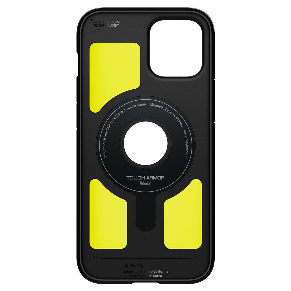 etui Spigen Tough Armor Mag Magsafe czarne Apple iPhone 12 Pro / 3 etui Spigen Tough Armor Mag Magsafe czarne Apple iPhone 12 Pro / 3
