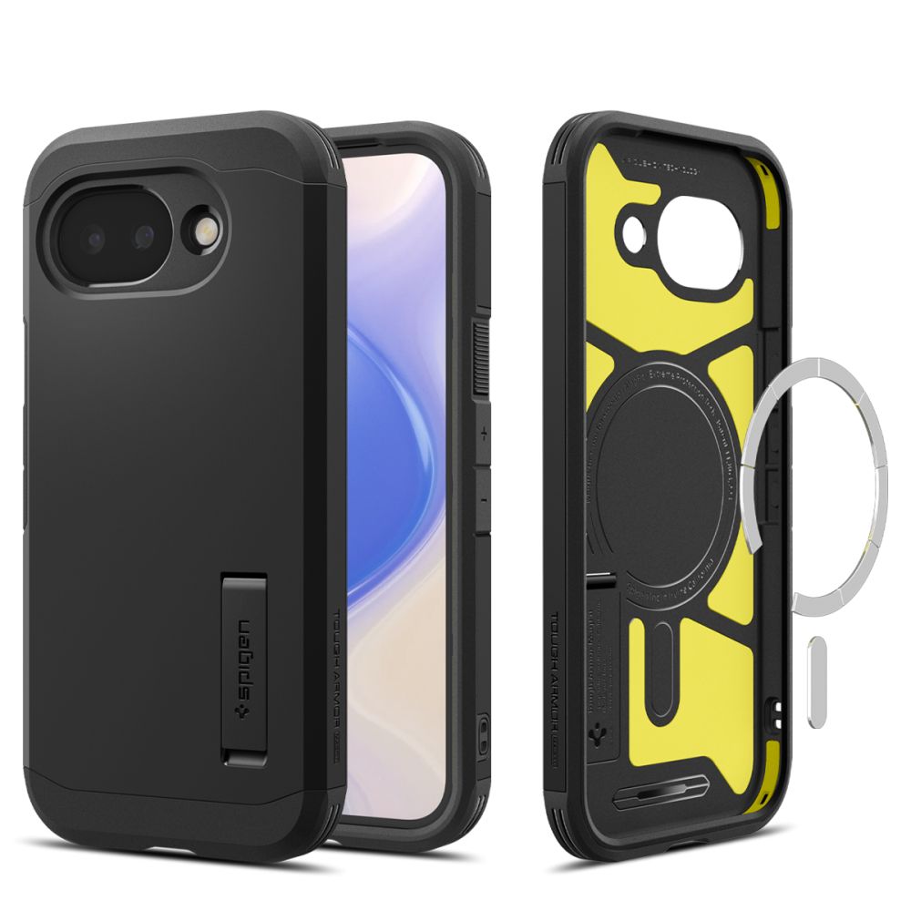 etui Spigen Tough Armor Mag Magsafe czarne Google Pixel 10A
