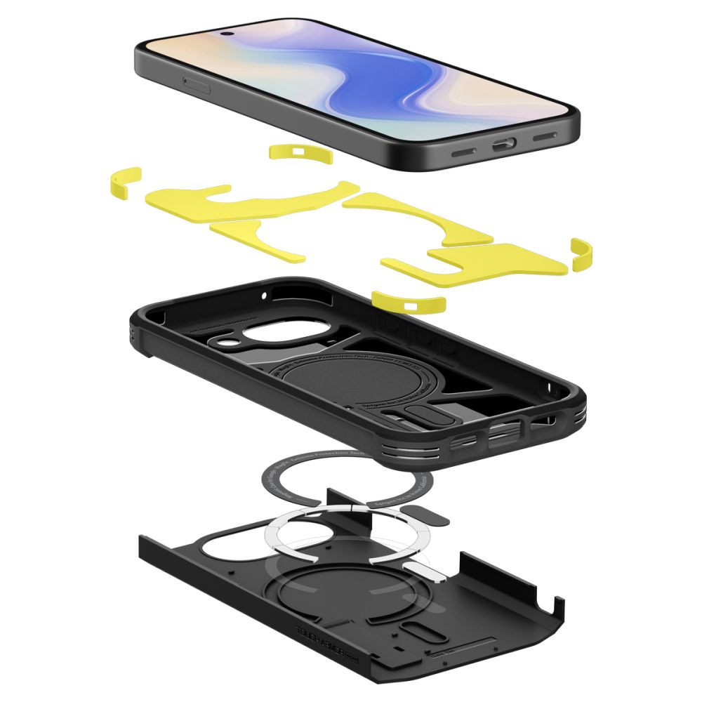 etui Spigen Tough Armor Mag Magsafe czarne Google Pixel 10A / 3