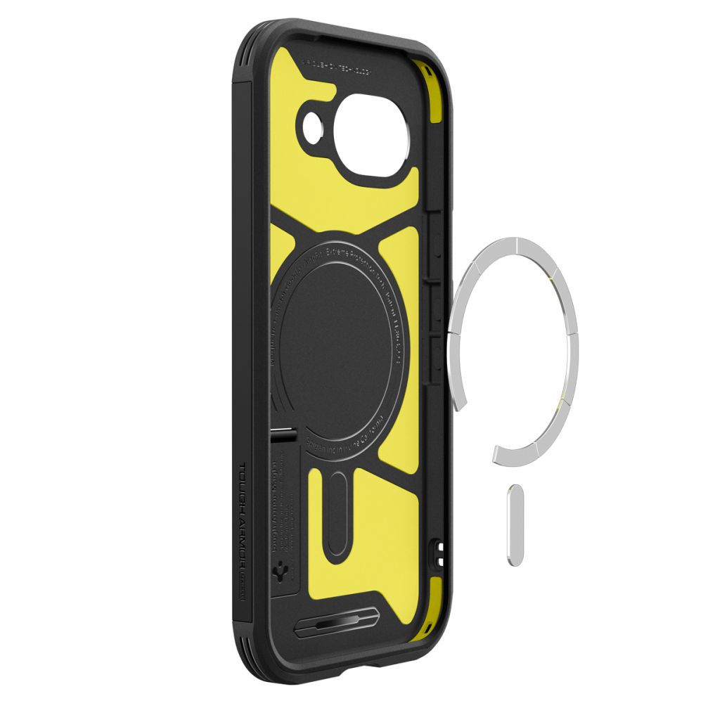 etui Spigen Tough Armor Mag Magsafe czarne Google Pixel 10A / 4
