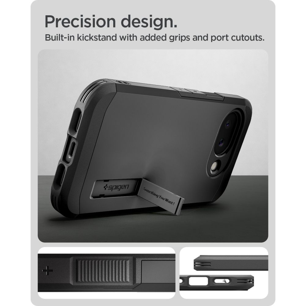 etui Spigen Tough Armor Mag Magsafe czarne Google Pixel 10A / 9