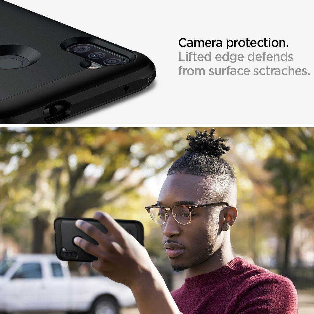 etui Spigen Tough Armor Metal Slate Samsung Galaxy M11 / 5