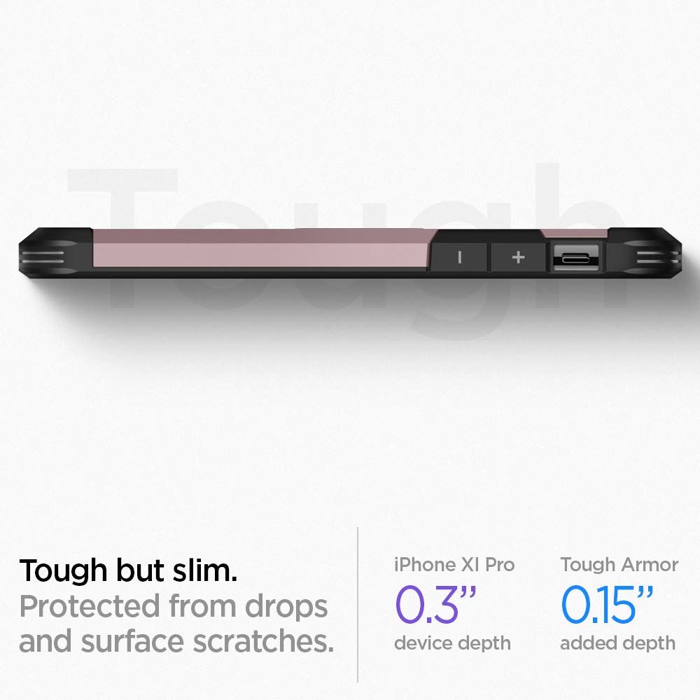 etui Spigen Tough Armor Różowe Apple iPhone 11 Pro / 3 etui Spigen Tough Armor Różowe Apple iPhone 11 Pro / 3