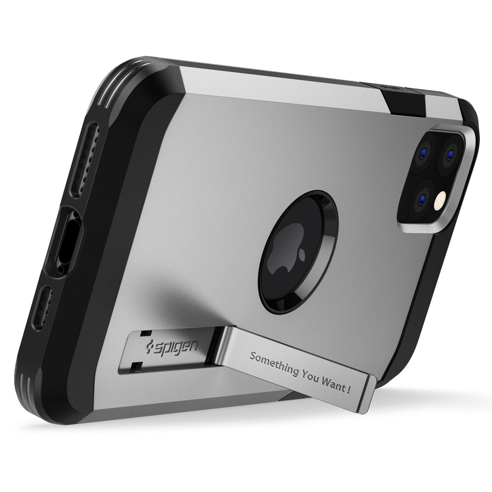 etui Spigen Tough Armor Satin Silver Apple iPhone 11 Pro Max / 4 etui Spigen Tough Armor Satin Silver Apple iPhone 11 Pro Max / 4
