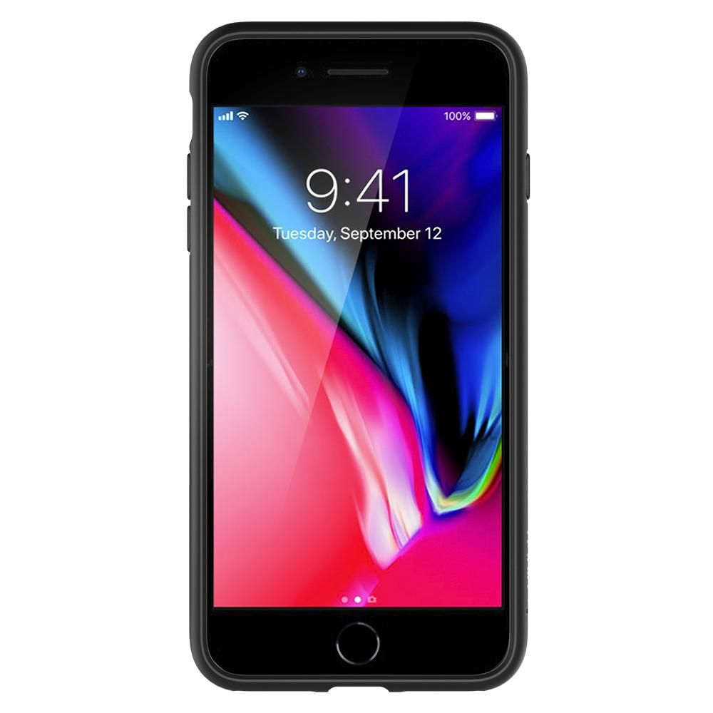 etui Spigen Ultra Hybrid 2 Czarne Apple iPhone 7 Plus / 3