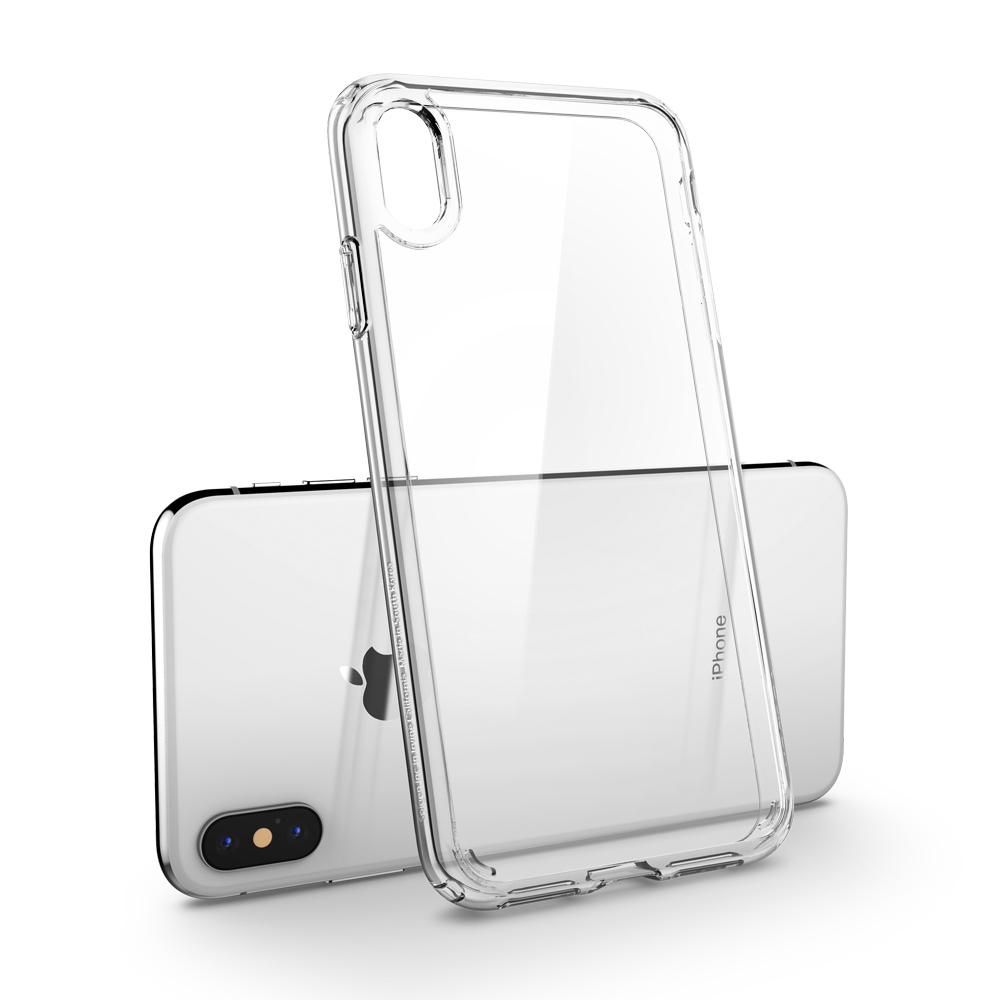 etui Spigen Ultra Hybrid Crystal Przeźroczyste Apple iPhone X / 5 etui Spigen Ultra Hybrid Crystal Przeźroczyste Apple iPhone X / 5