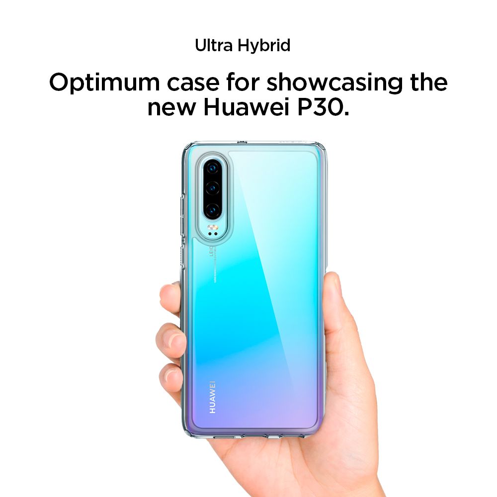 etui Spigen Ultra Hybrid Crystal Prze�roczyste Huawei P30 / 9