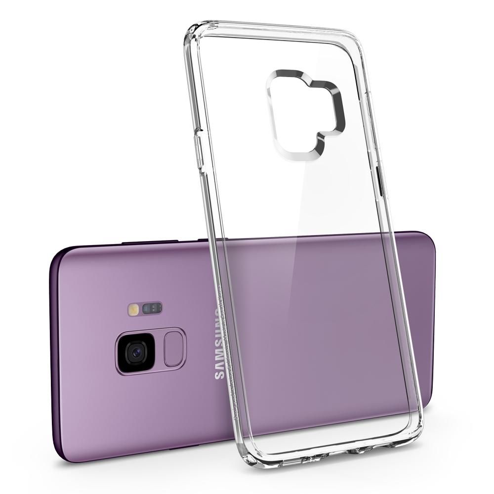 etui Spigen Ultra Hybrid Crystal Przeroczyste Samsung Galaxy S9 / 3