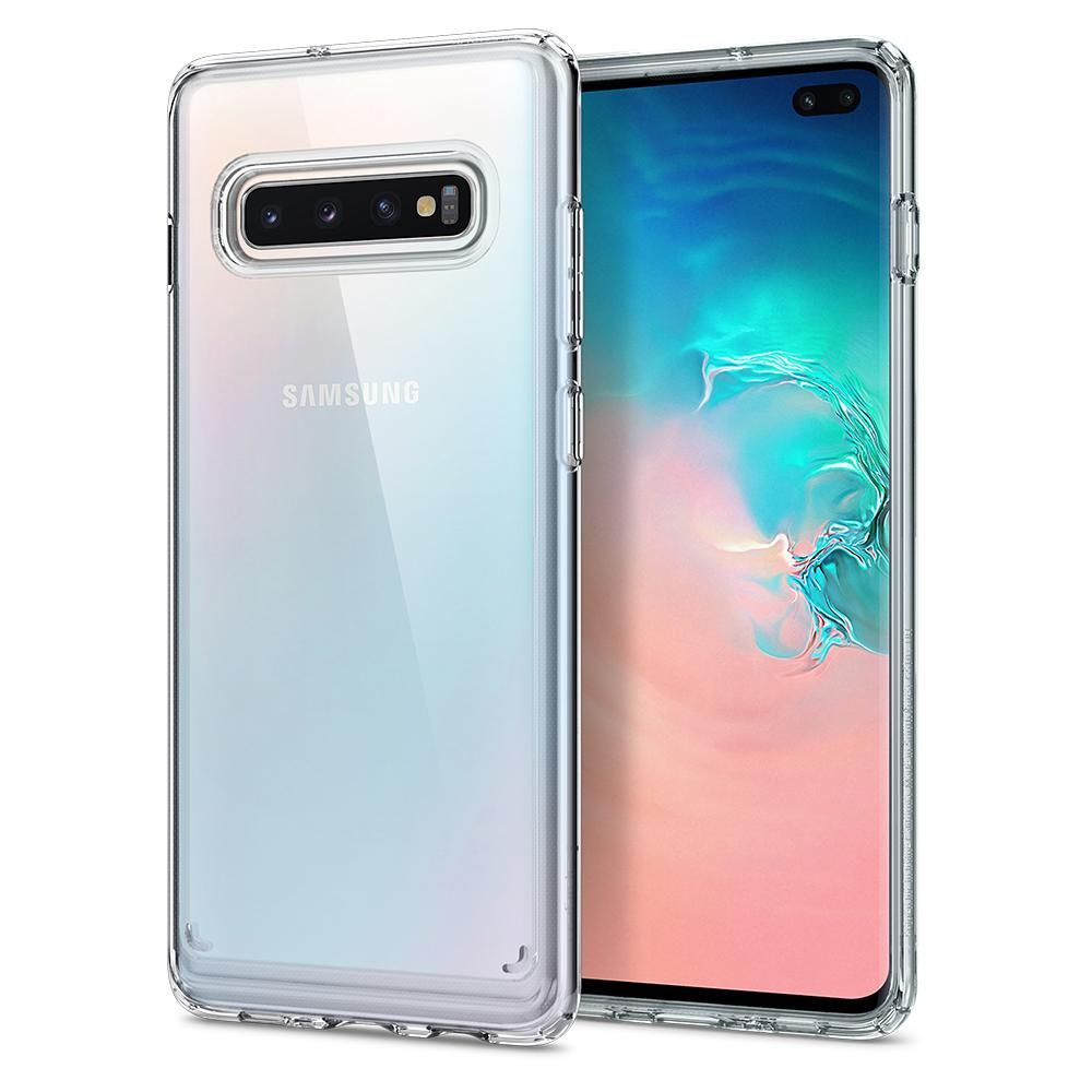 etui Spigen Ultra Hybrid Crystal Prze�roczyste Samsung Galaxy S10 Plus
