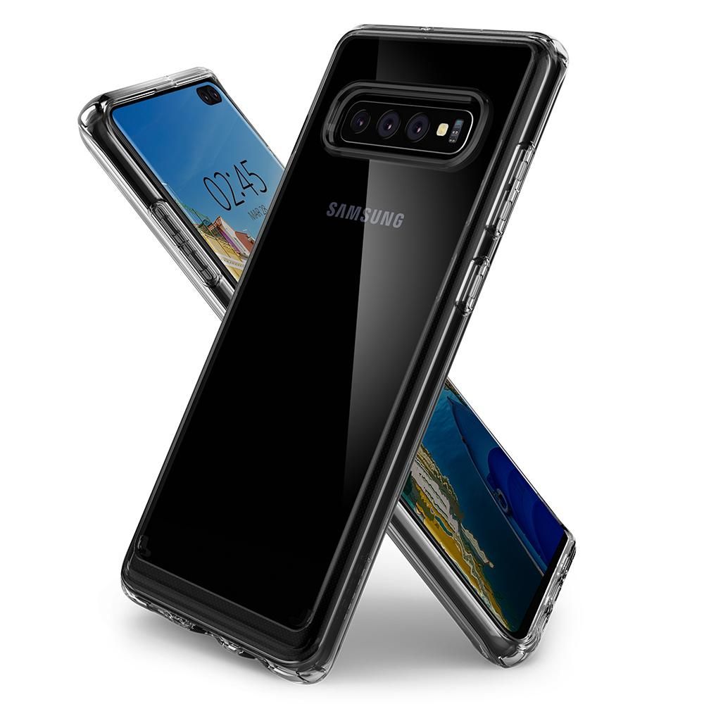 etui Spigen Ultra Hybrid Crystal Przeroczyste Samsung Galaxy S10 Plus / 7