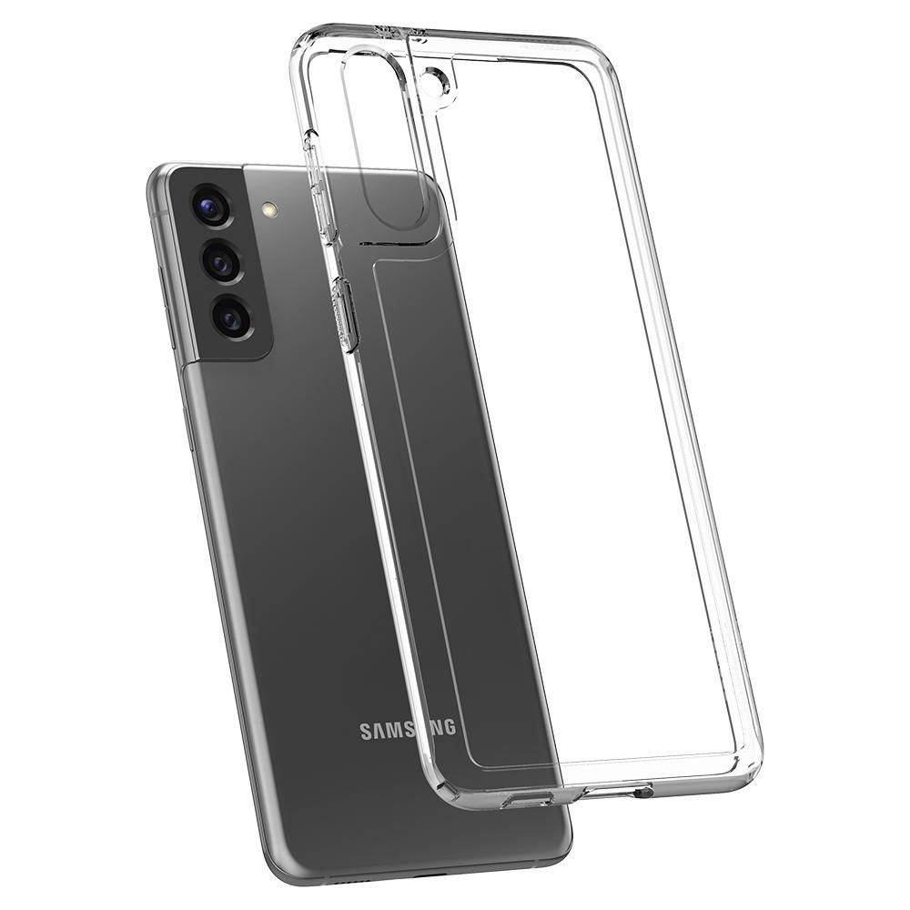 etui Spigen Ultra Hybrid Crystal Prze�roczyste Samsung s21 Plus / 7