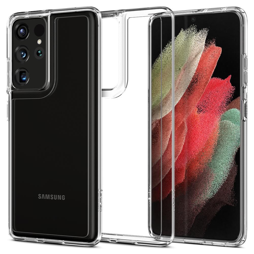 etui Spigen Ultra Hybrid Crystal przeźroczyste Samsung s21 Ultra etui Spigen Ultra Hybrid Crystal przeźroczyste Samsung s21 Ultra