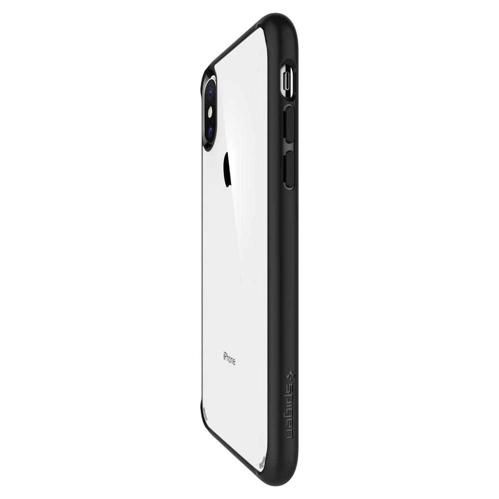 etui Spigen Ultra Hybrid Czarne Apple iPhone X / 5