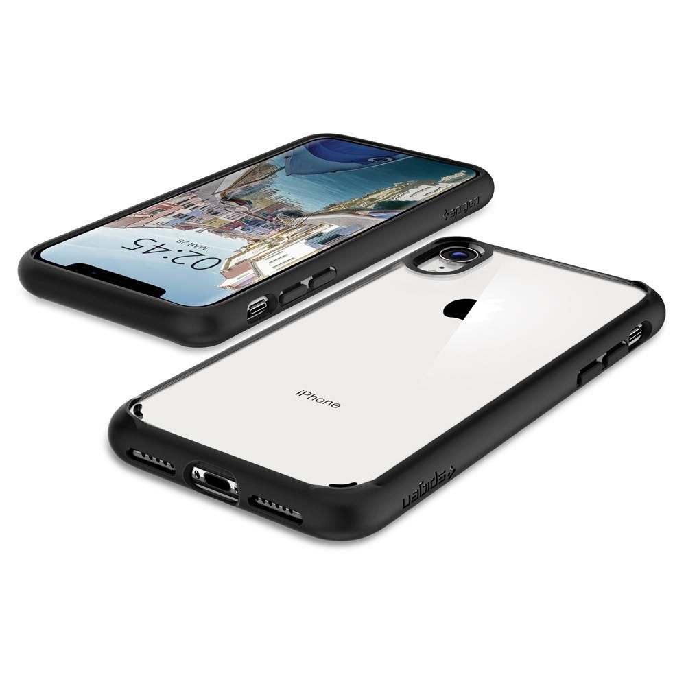 etui Spigen Ultra Hybrid Czarne Apple iPhone XR / 4
