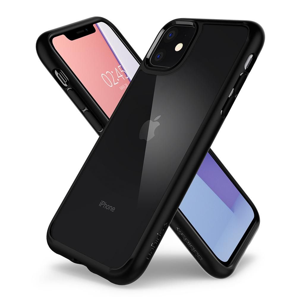 etui Spigen Ultra Hybrid Czarne Apple iPhone 11 / 2