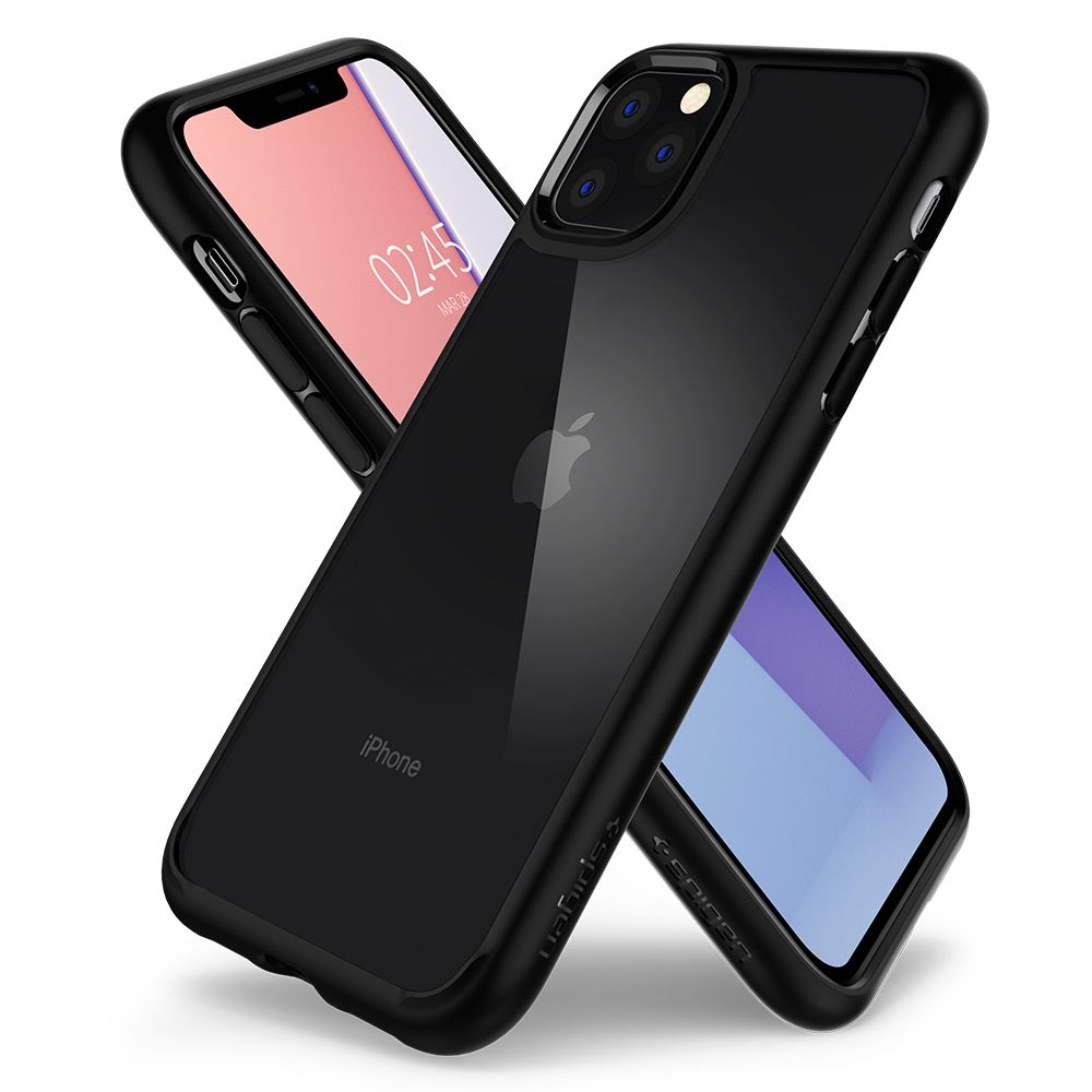 etui Spigen Ultra Hybrid Czarne Apple iPhone 11 Pro Max / 5