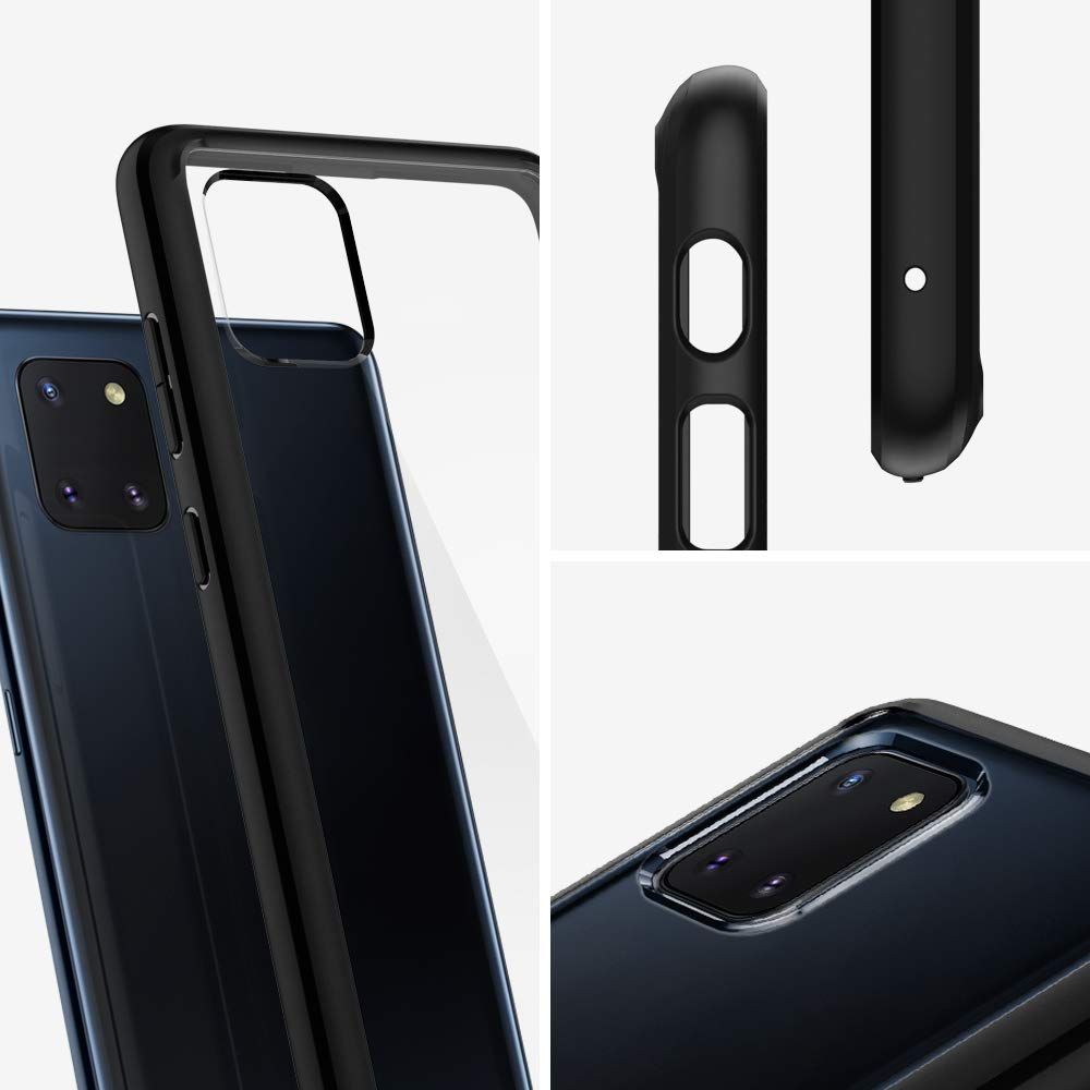 etui Spigen Ultra Hybrid Czarne Samsung Galaxy Note 10 Plus / 4