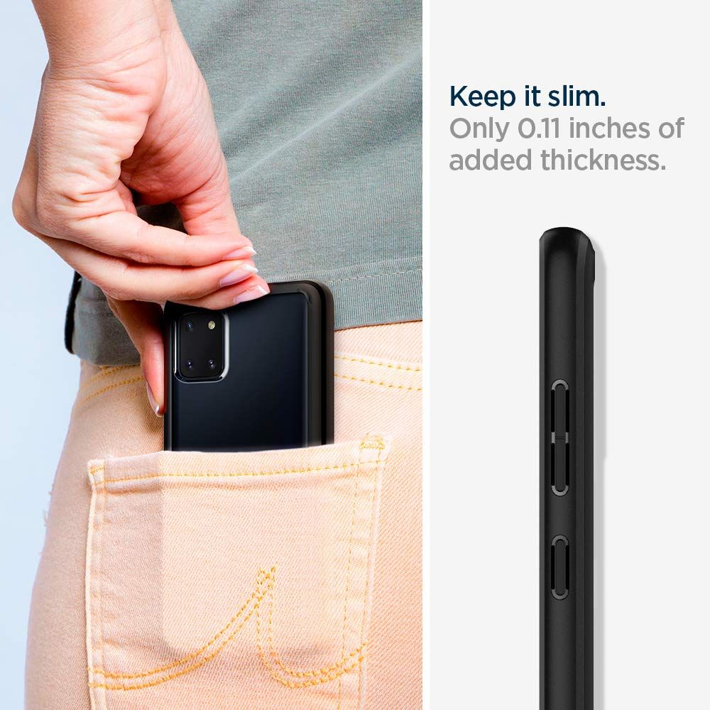 etui Spigen Ultra Hybrid Czarne Samsung Galaxy Note 10 Plus / 7