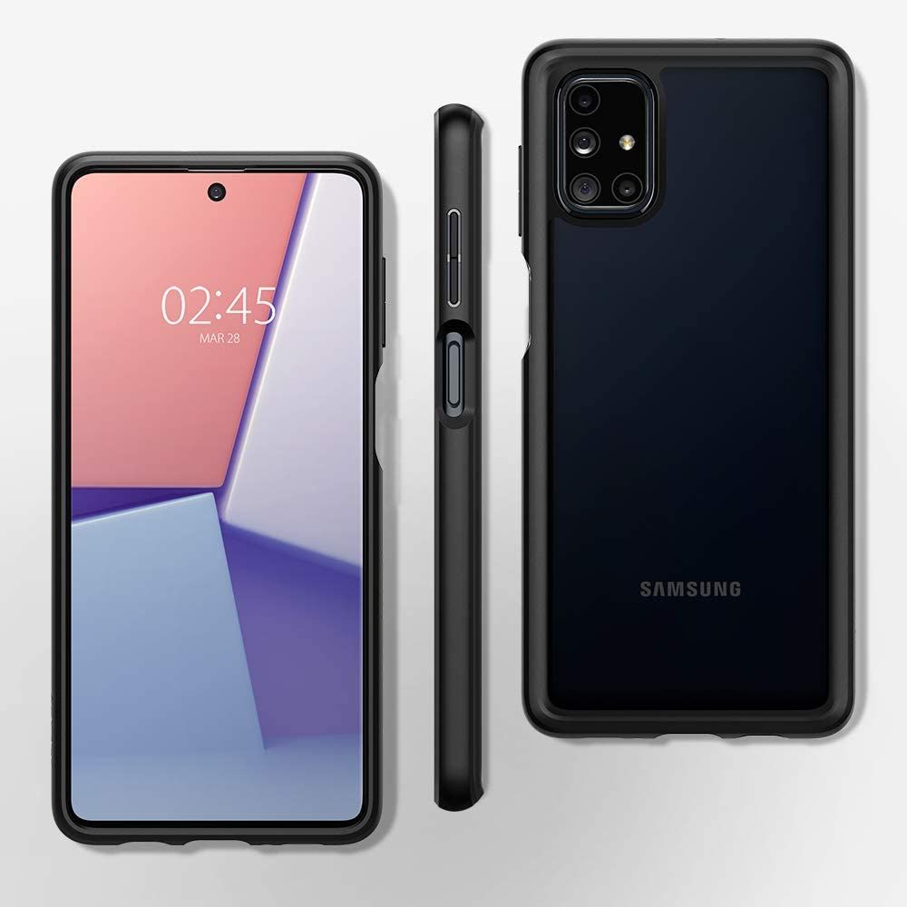 etui Spigen Ultra Hybrid Czarne Samsung Galaxy M51 / 3