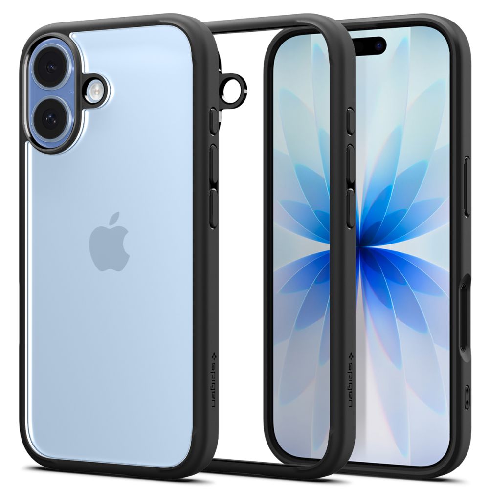 etui Spigen Ultra Hybrid czarne Apple iPhone 17