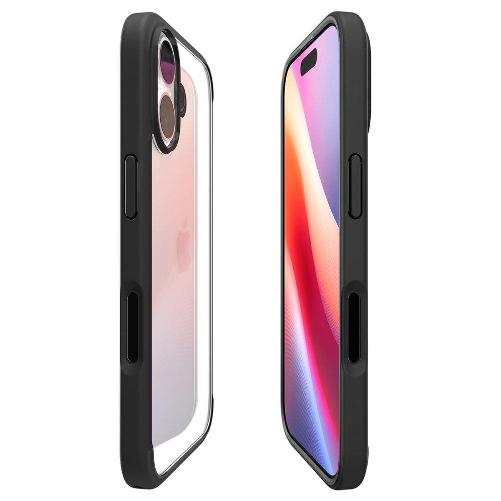 etui Spigen Ultra Hybrid czarne Apple iPhone 17 / 6