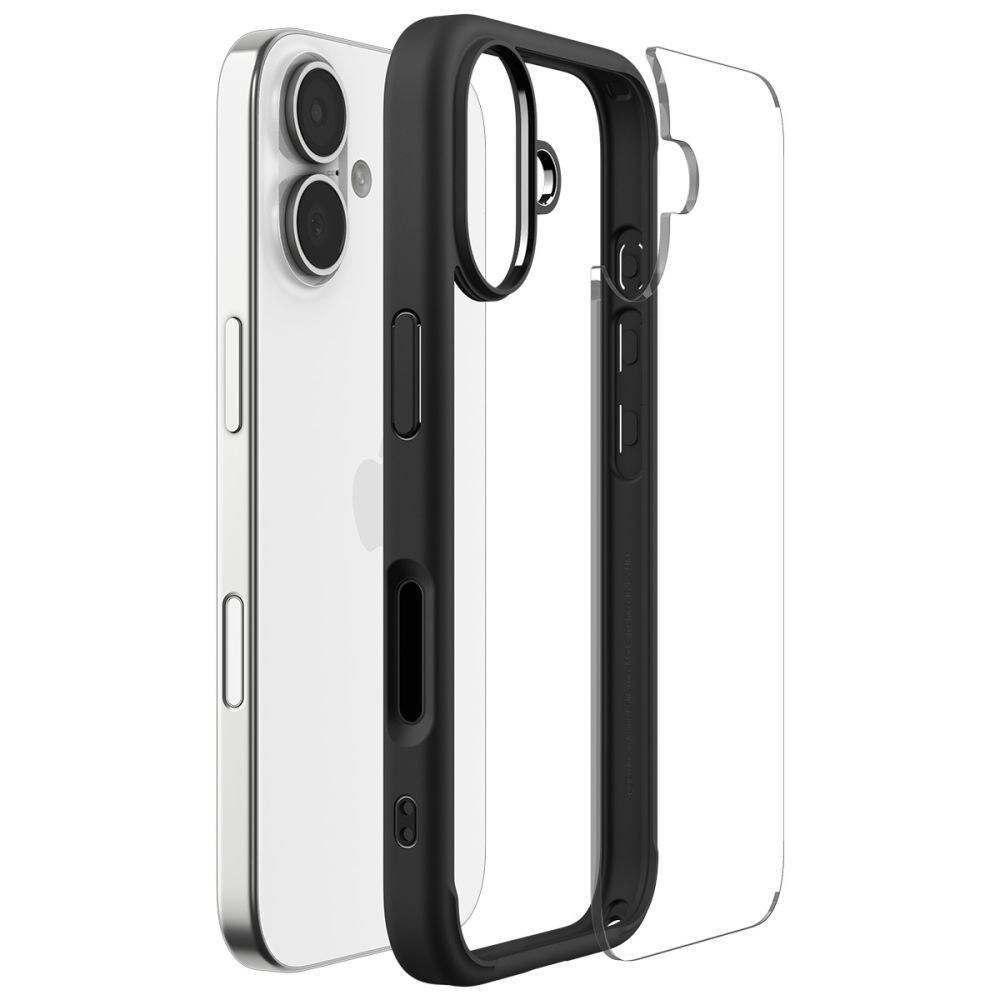 etui Spigen Ultra Hybrid czarne Apple iPhone 17 / 7