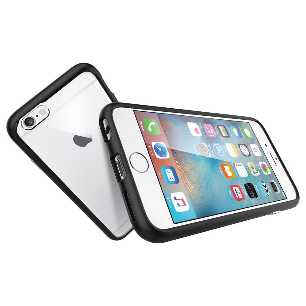etui Spigen Ultra Hybrid Czarne Apple iPhone 6 / 5