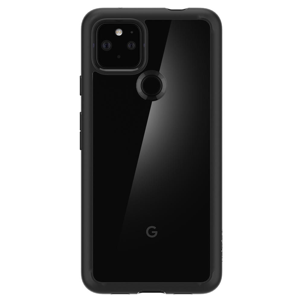 etui Spigen Ultra Hybrid czarne Google Pixel 4a 5G / 2