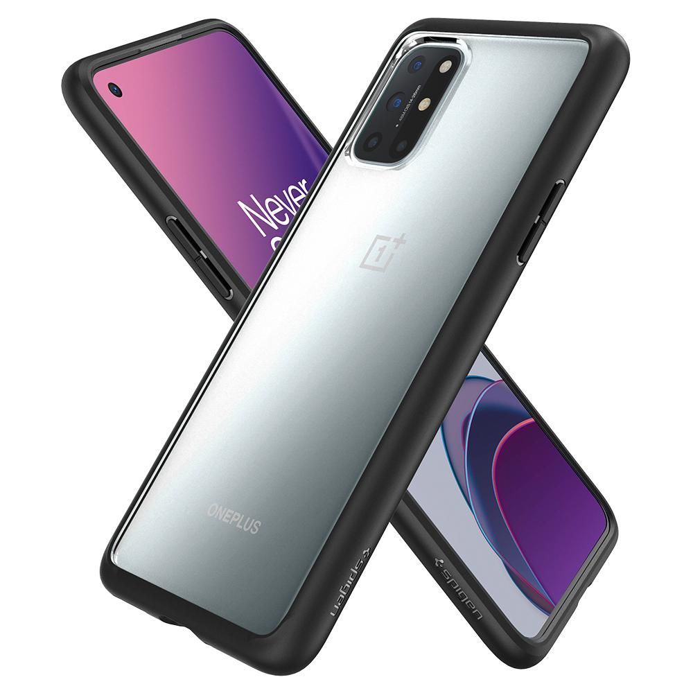 etui Spigen Ultra Hybrid czarne OnePlus 8T / 4