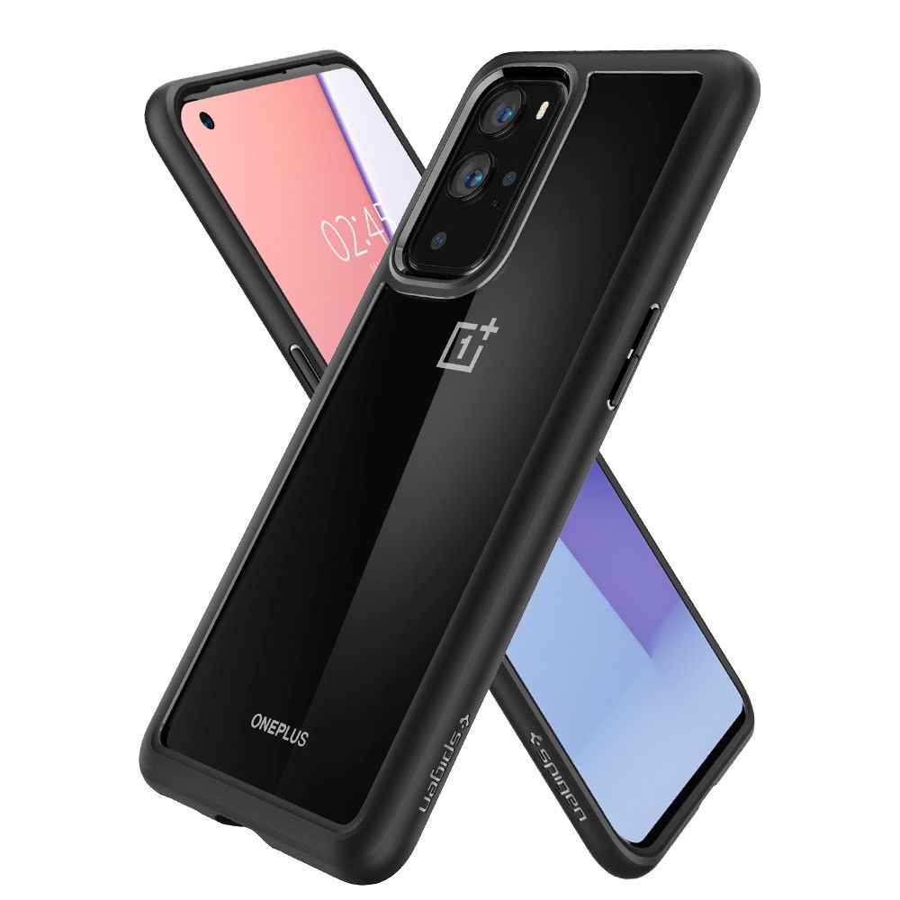 etui Spigen Ultra Hybrid czarne OnePlus 9 Pro 5G / 8