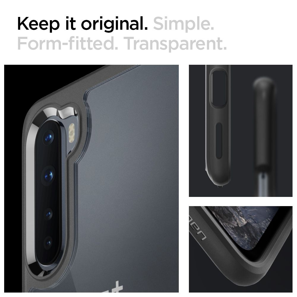 etui Spigen Ultra Hybrid Czarne OnePlus Nord / 8