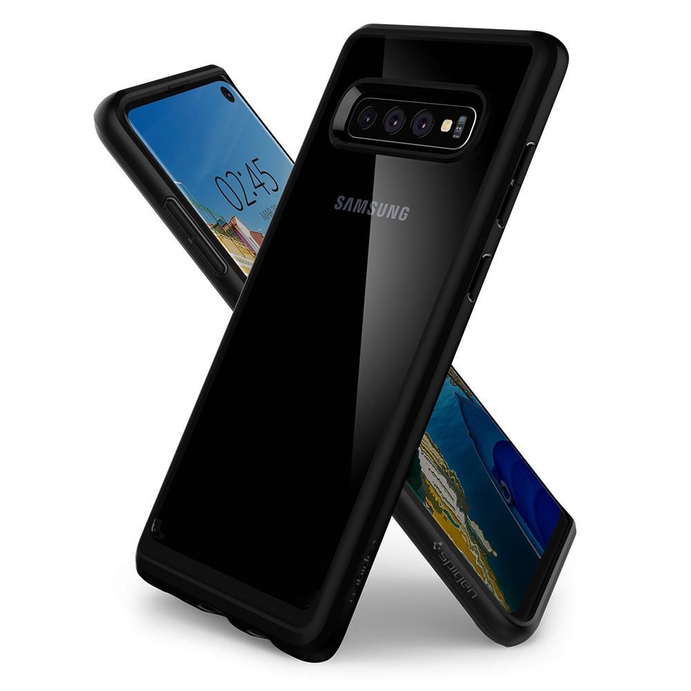 etui Spigen Ultra Hybrid Czarne Samsung Galaxy S10 / 2